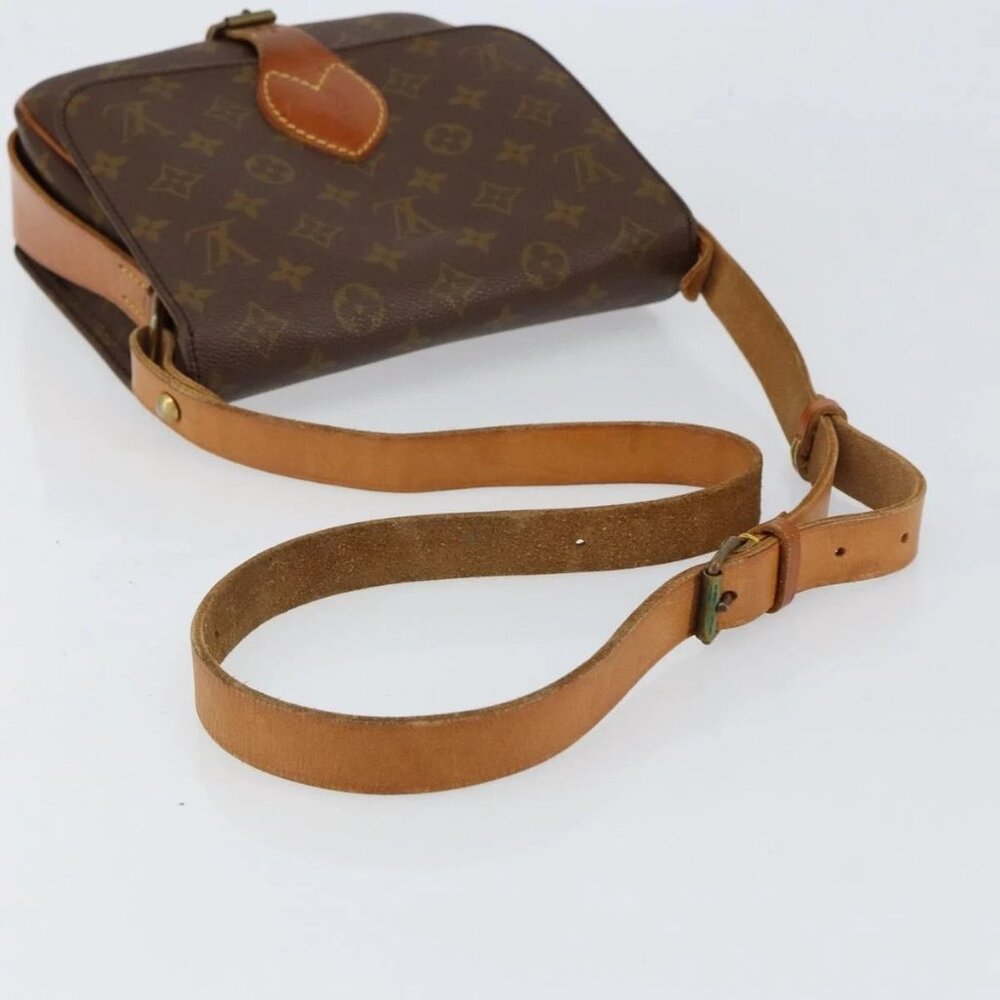 LOUIS VUITTON Monogram Cartouchiere MM Shoulder Bag Vintage M51253 Auth 149607 - Picture 6 of 16